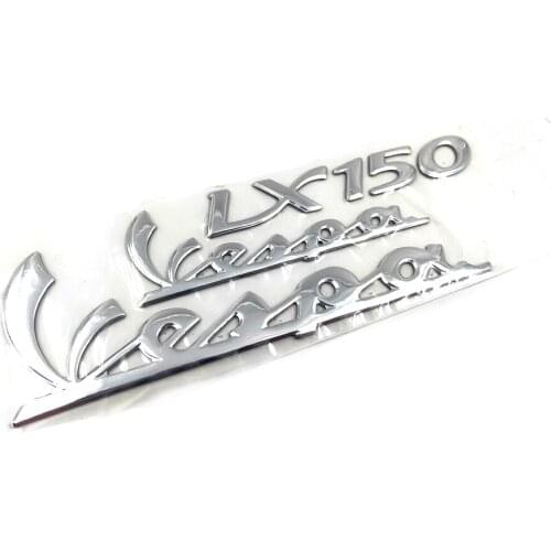 Motorcycle A Set 3D Emblem Badge Decal PVC Tank Wheel Vespa LX125 LX150 Sticker for PIAGGIO Vespa LX125 LX150