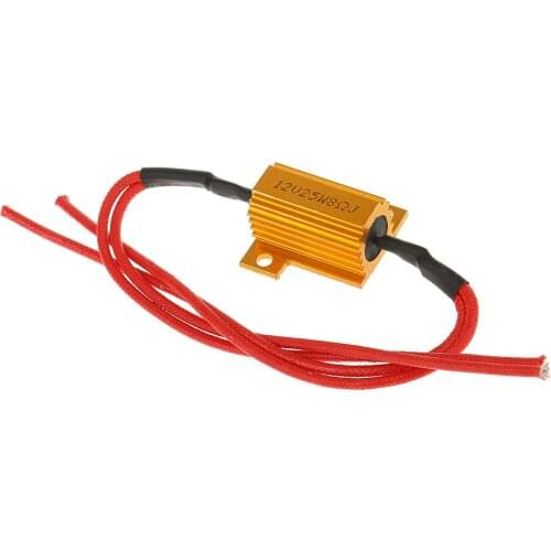 Load Resistor Resistant 25W LED Bulb Flash Turn Signal For Car Motorcbike