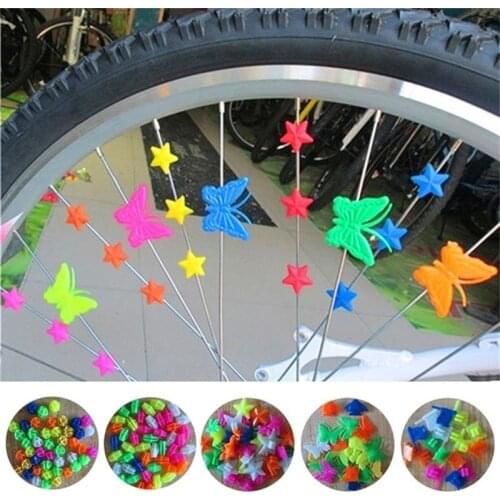 26pcs/36pcs Safety Warning Bicycle Accessories Colored Wheel Clip Decoration Bike Wheel Children Cycling Spoke Reflectors