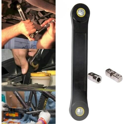 Universal Extension Wrench Adjustable Spanner Automotive Tools Ratchet Wrench for Car Vehicle Auto Replacement Parts