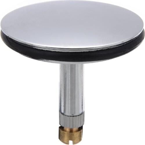 1pc 43mm Bathtub Plug Replacement Bath Waste Plug Flat Seal Brass Bathroom Tub Stopper Drain Drainer Strainer