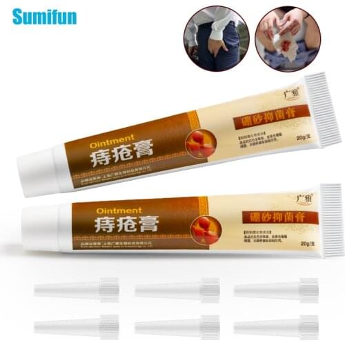 1pcs Hemorrhoids Ointment 100 Traditional Chinese Cream Medical Herbal Cream Internal Piles External Relieve Anal Fissure Pain