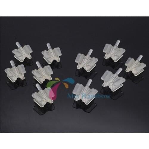 New 10Pcs Dentist Silicone Mouth Prop With 10Pcs Disposable Tips Aspirator Nozzle