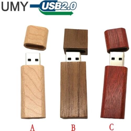 100% real capacity pendrive hot selling usb flash drive 4GB 8GB 16GB 32GB 64GB wooden memory stick u disk creative pen drive