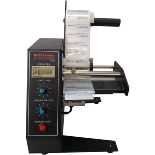 Automatic Label Dispenser 1150D Label Sticker Labeling Machine AC110V 220V Counts Portable Mini Sensor Label Dispenser Tools