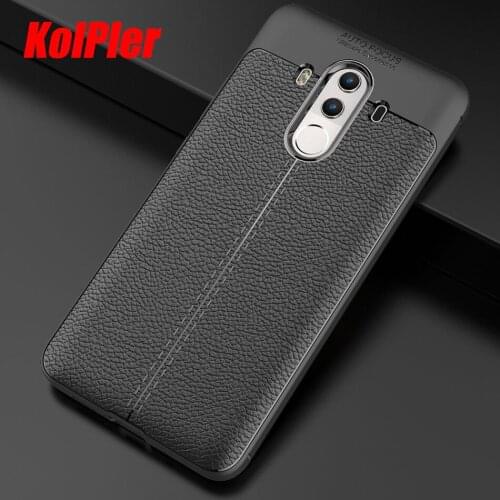 Phone case for Huawei mate 10 Pro case Luxury Soft leather TPU Shockproof bumper on cover for Huawei mate 10 Pro Leather case