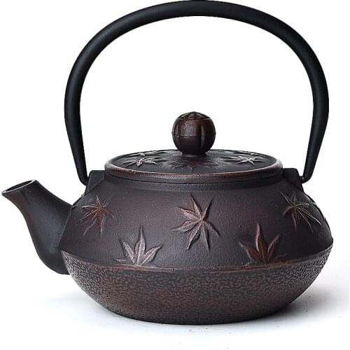 CAST IRON KETTLE POT UNCOATED CAST IRON KETTLE SOUTHERN JAPAN TEAPOT OLD IRON POT IRON TEAPOT EFFORT 600ML