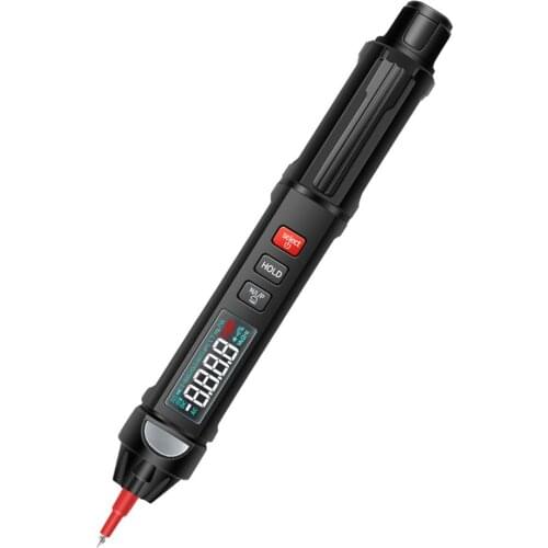Pen-Type Smart Digital Multimeter LCD Color Display Meter Test Lead Normal LCD/Anti Display Screen True RMS Without Battery