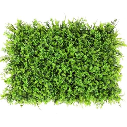 Simulation Plant Wall Green Plant Background Wall Milan Plastic Fake Lawn Door Head Interior Decoration Plant Flower Wall Lawn