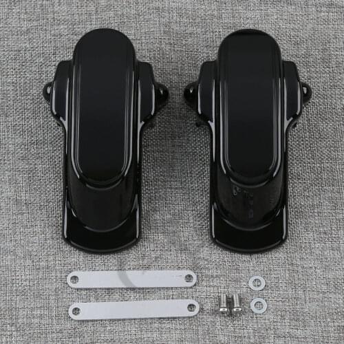Rear Frame Axle Covers Kit For Harley Dyna Low Rider FXDL Street Fat Bob Wide Super Glide Custom FXDB FXDI FXDWGI FXD 2006-2016