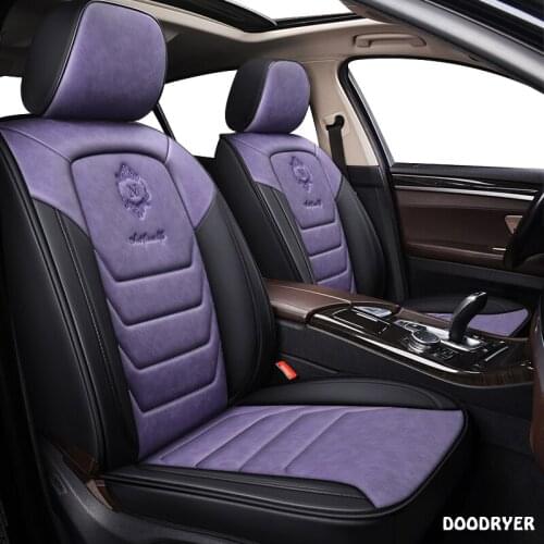 DOODRYER leather car seat covers For kia rio morning stinger niro cerato mohave sorento stonic soul sportage accessories seats