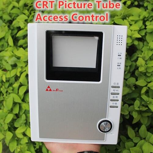 Micro 4" CRT 12V 4.2W Black and White Monitor Vintage CRT Screen Electronic Picture Tube