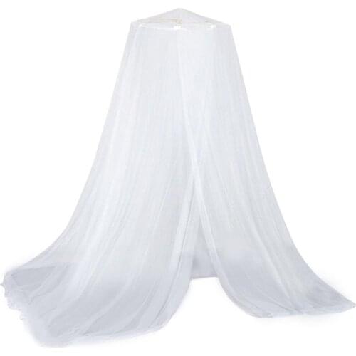 Outdoor Round Mosquito Net For Travel Camping White Hanging Bed Mesh Netting Bedcover Indoor Kids Room Decor Fishing Bug Net