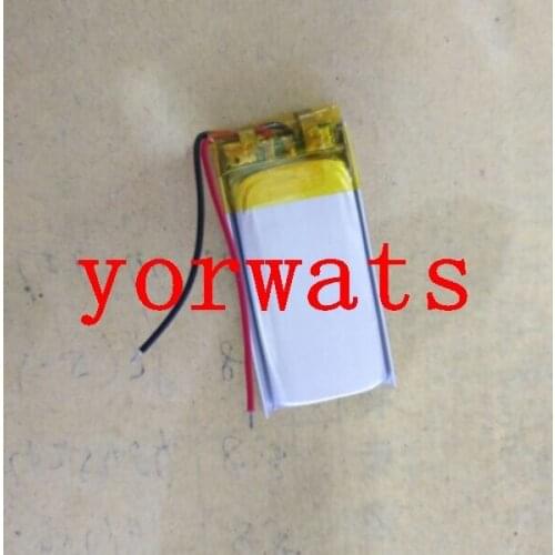 New Hot A Rechargeable Li-ion Cell 3.7V polymer lithium battery 501535 051535 direct recording recorder, theater player tester