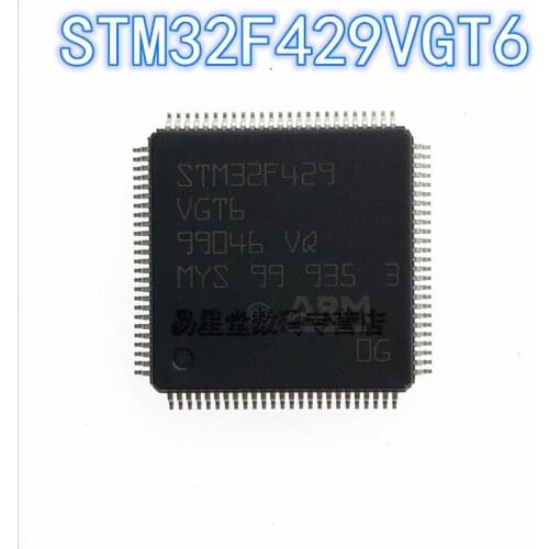 1PCS 100% new original authentic STM32F429VGT6 QFP-100 32F429VGT6 QFP100 32-bit microcontroller chip