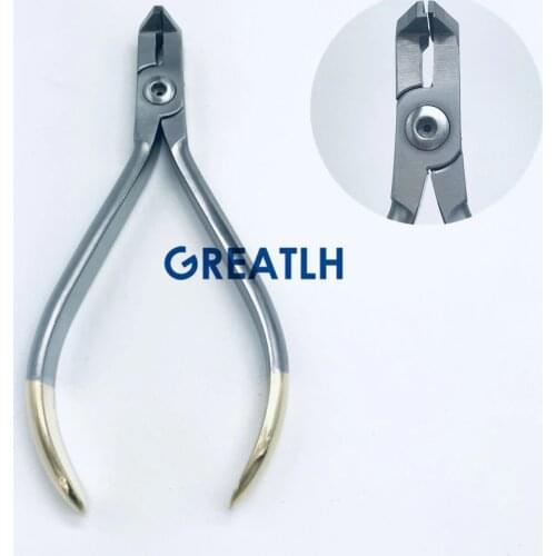 1PCS Dental orthodontic forceps end cutting pliers Cut Arch wire orthodontic tools Dental forceps