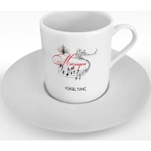 Personalized Professional Musician Turkish coffee Cup