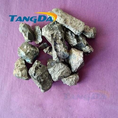 Tangda FeV metal alloy FeV80 80%V Materials 1000g Scientific research laboratory Ferrovanadium