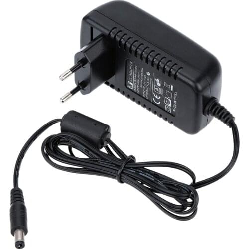 1.2m 12V DC 2A Power Adapter Supply Input Voltage 100-240VAC,110-220VAC for VDC and output 12v/2A Charger Adaptor EU UK