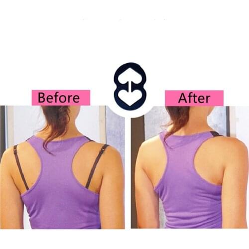 1/5Pcs Bra Buckle New Women Fashion Bra Buckle Clips Back Strap Holder Perfect Easy Adjust Party Bikini Belt Clip Cleavage