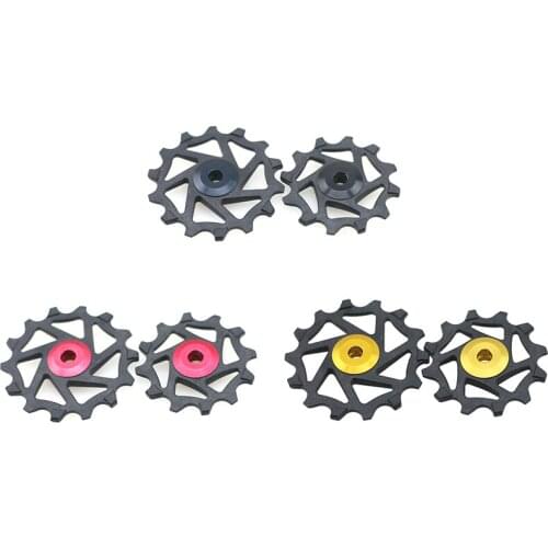 12T 14T Bike Ceramic Bearing Derailleur Pulley Bicycle Rear Dial Pulley for Shimano XTR M9000 M980 M8000