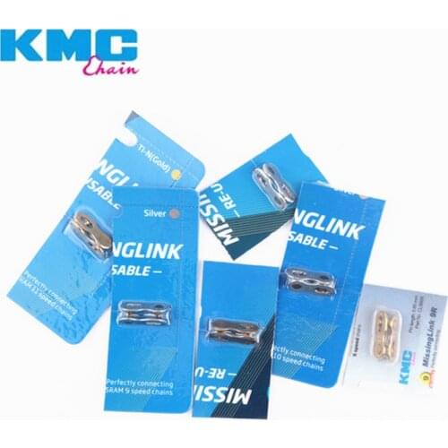 KMC original MTB Bicycle Chain Link Missing Link 6/7/8/9/10/11 speed one pair for Shimano Gold Silver