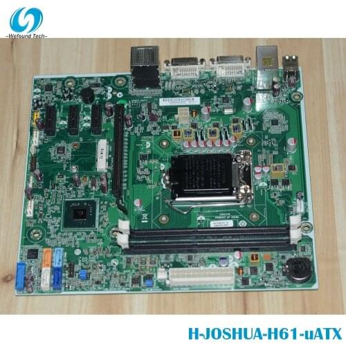 Motherboard For P6-2131JP H-JOSHUA-H61-uATX H61 696233-001 698346-501 670960-001 system mainboard, Fully Tested