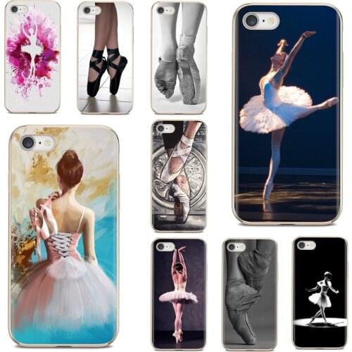 Ballet Dance Girl Ballerina ballet Soft TPU Covers For Samsung Galaxy A10 A40 A50 A70 A3 A5 A7 A9 A8 A6 Plus 2018 2015 2016 2017