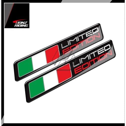 For PIAGGIO VESPA Sticker for Aprilia Ducati Italy Flag Sticker Italia Limited Edition Sticker for Car Styling Decals