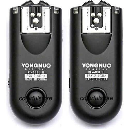 New Arrival RF-603 II 603II Wireless Remote Flash Trigger N3 for Nikon D5000 D5100 D5200 D3000 D3100 D3200 D7000 D7100 D600 D90