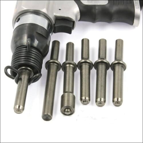 Pneumatic Air Riveter Gun hammer, Air Rivets tools set for Solid Hollow Rivets, air riveting tools