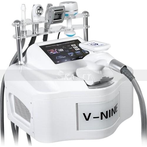 Portable Vacuum Roller + Cavitation Weight Loss Fat Burning Slimming Salon Machine for Anti Wrinkles Skin Lift Body Shaping V9