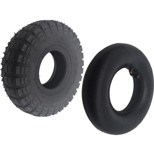Novel-4.10/3.50-4 410/350-4 ATV Quad Go Kart 47Cc 49Cc Chunky 4.10-4 Tire Inner Tube Fit All Models 3.50-4 4 inch Tire