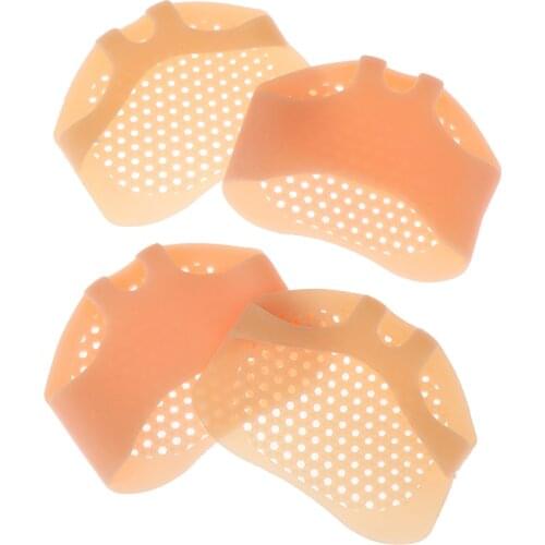 Insoles Forefoot Pads For Women High Heel Shoes Foot Blister Care Toes Insert Pad Silicone Gel Insole Pain Relief Dropshipping