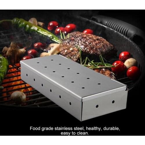 Outdoor Barbecue Products Stainless Steel Cigarette Case Barbecue Stainless Steel Cigarette Case Barbecue Accessories