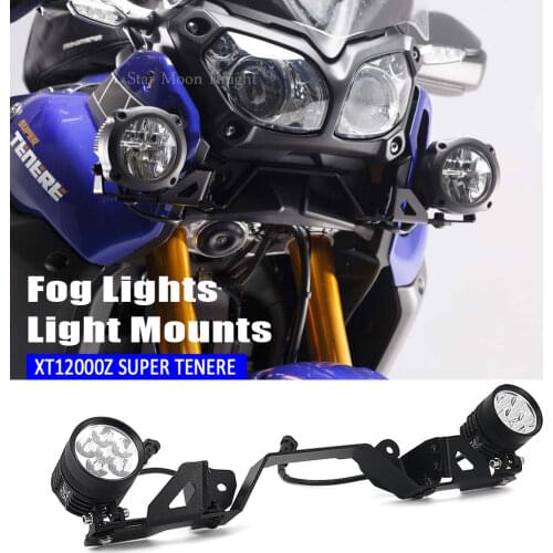 Fog Lights auxiliary bracket Light Mounts Spotlight Bracket Spot Light Holder For Yamaha xt1200z XTZ 1200 Super Tenere 2014