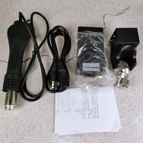 YOUYUE 8858 110V/220V Portable BGA Rework Digital Solder Station Hot Air Gun Blower Heat Desoldering