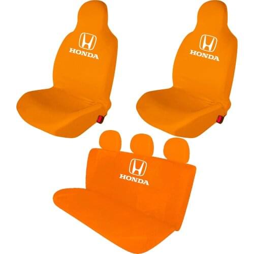 Zapomi Honda Civic Auto Seat Cover Front Back Combed Suit 4 season car seat covers fitted seat covers