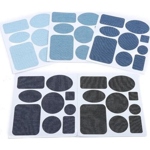 1 Sheet Thin Cut-free Denim Patch Ding Patch Coat Trousers Clippable Bag Elbow Trouser Knee Patch DIY Sewing Accessories