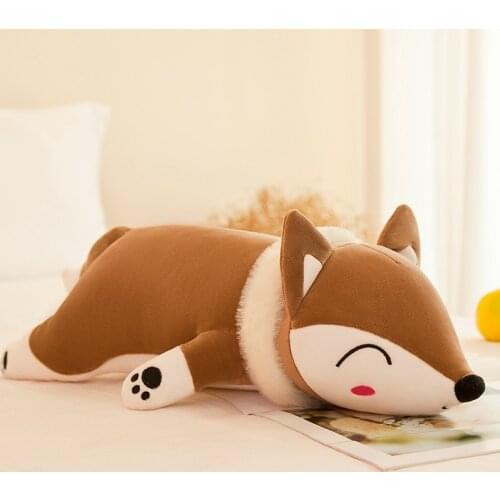 1pc 35 Kawaii Dolls Stuffed Animals & Plush Toys for Girls Children Boys Plush Pillow Fox Soft Toy Doll Birthday Gift
