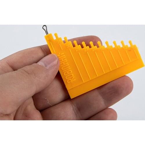 1PCS Carp Fishing Accessories Hair Gauge For Carp Hair Rig Measurement Tool Carp Coarse Method Feeder Fishing Tackle