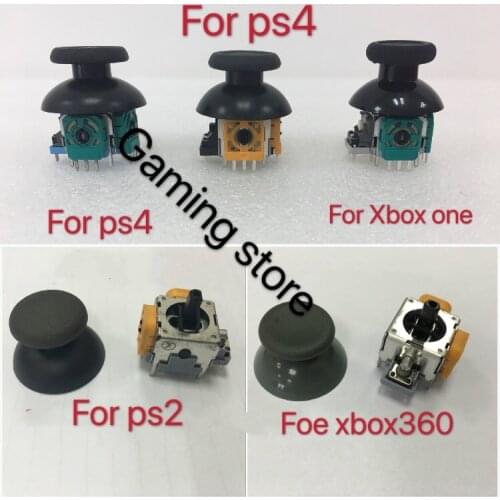 10sets Original for PS4 PRO Slim Controller for ps2 for xbox360 for xbox one 3D Analog Stick Sensor Module Potentiometer
