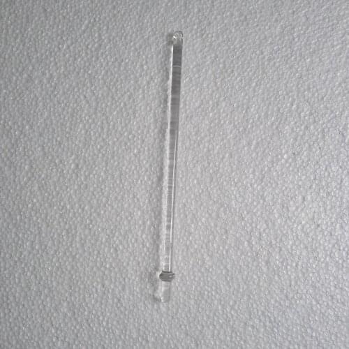 50pcs/lot 5.0*180MM round glass rod with bamboo joint prism fiammato DIY chandelier lamp Hotel&Guest Room lighting Accessories