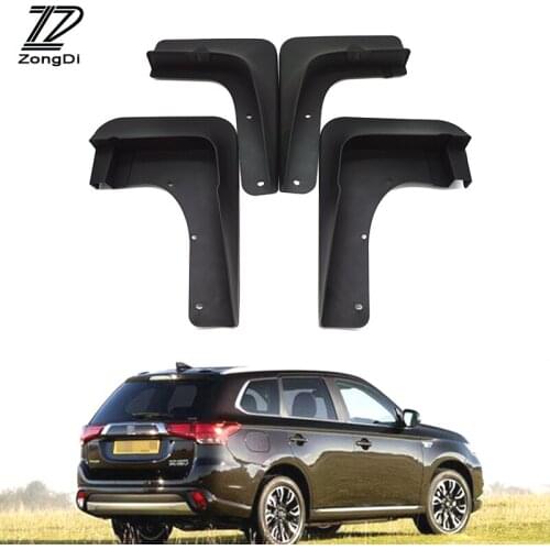 ZD Car Front Rear Mudguards For Mitsubishi Outlander 2013 2014 2015 Mud Flaps Accessories Splash Guard Car-styling 1Set Fenders