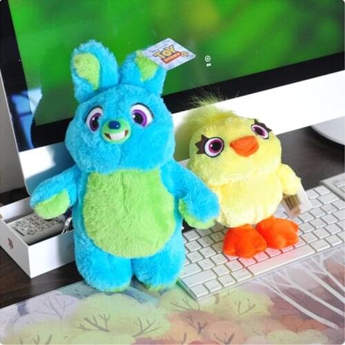 Disney 2019 Movie Toy Story 4 Forky Bunny Ducky Alien Buzz Lightyear Plush Doll Toy A birthday present for your child