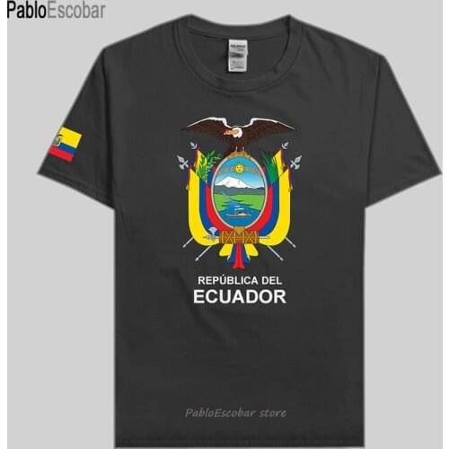Ecuador Ecuadorian men t shirts jerseys nation team tshirt 100% cotton t-shirt sporting gyms clothing tees country ECU