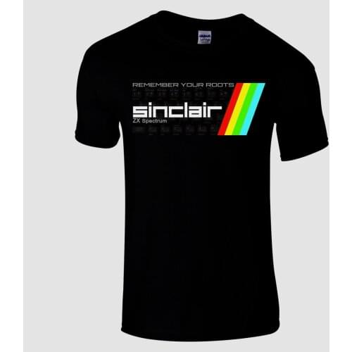 ZX SPECTRUM Retro style T Shirt for Gamers who want to remember their roots Cool Casual pride t shirt men Unisex New