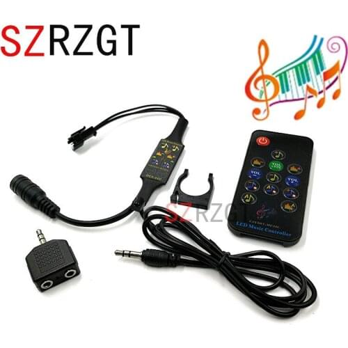 Mini Music Dream Controller DC5-24V Infrared 13 Keys Remote Controller WS2812B WS2811 Led Strip Matrix Panel 512 Pixels