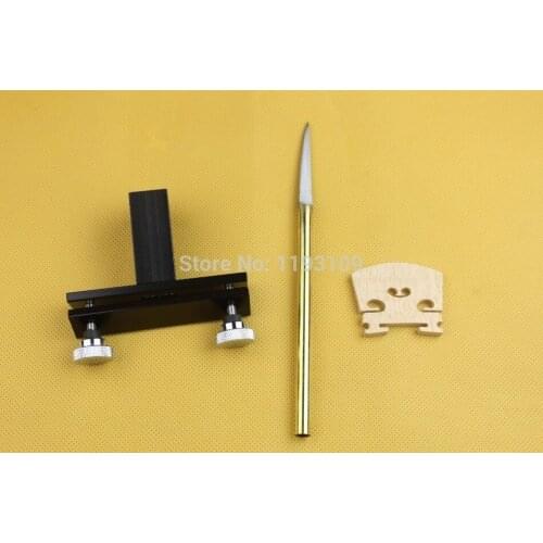 Violin making tools, redressal violin bridge machine and cutter, repair/install tools