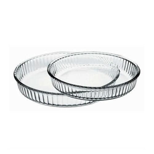 Pasabahce Pyrex 2'Li Round Tray